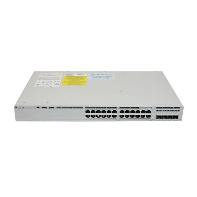 C9200L-24P-4X-E ​​Gigabit LAN Switch C9200L 24 พอร์ต PoE+ 4 X 10G