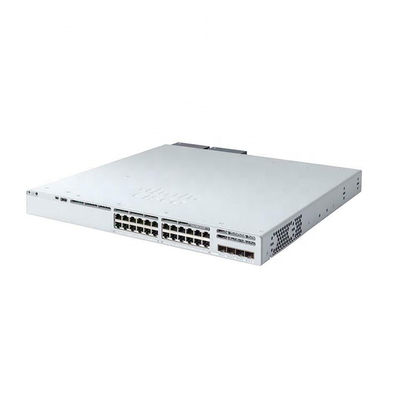 C9300L-24T-4G-A สวิตช์เครือข่าย Cisco 24 พอร์ต 9300L 4x10G อัปลิงค์