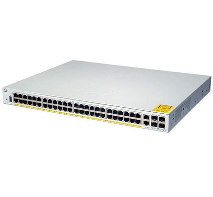 C1000-48P-4G-L สวิตช์ออปติคัลอีเธอร์เน็ต 48 POE + พอร์ต 4x1G SFP Network
