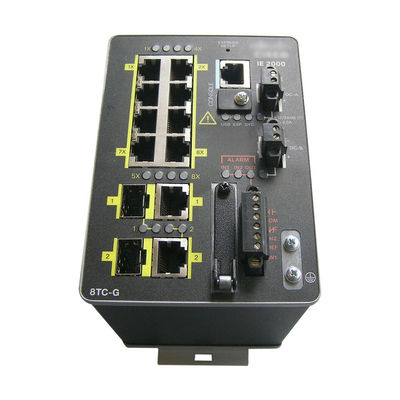 IE-2000-8TC-G-B Enterprise Managed Switch SFP RJ45 โมดูลเครือข่ายสวิตช์อุตสาหกรรม