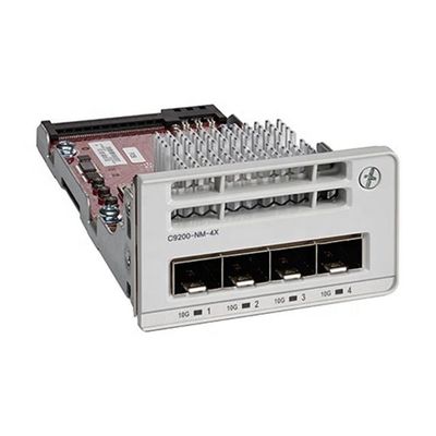 C9200-NM-4X= โมดูลตัวรับส่งสัญญาณ SFP C9200-NM-4X Catalyst 9200 4x10G โมดูลเครือข่าย